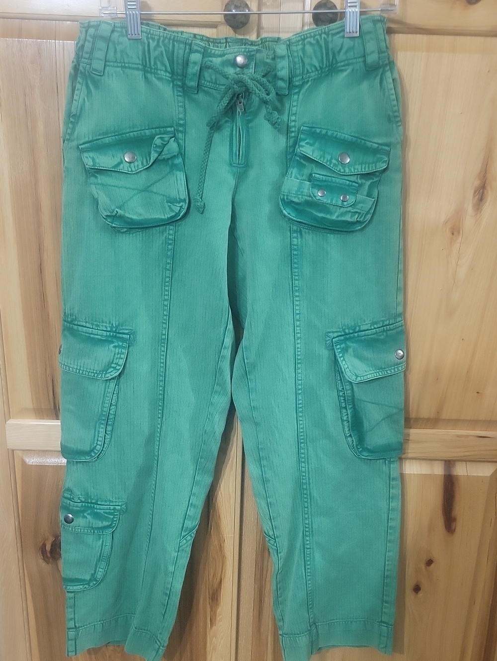 FREE PEOPLE, We The Free Tahiti Pull On Cargo Pants Sz Small
